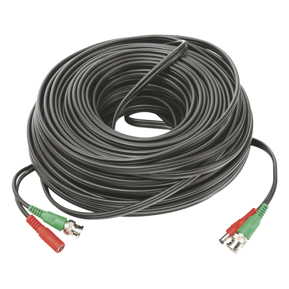 Cable Coaxial (BNC RG59) + Alimentación 50 m