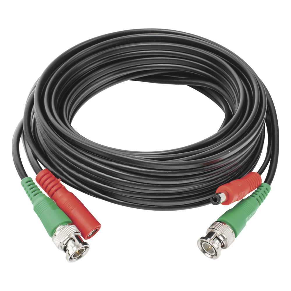 Cable Coaxial (BNC RG59) + Alimentación 5 m