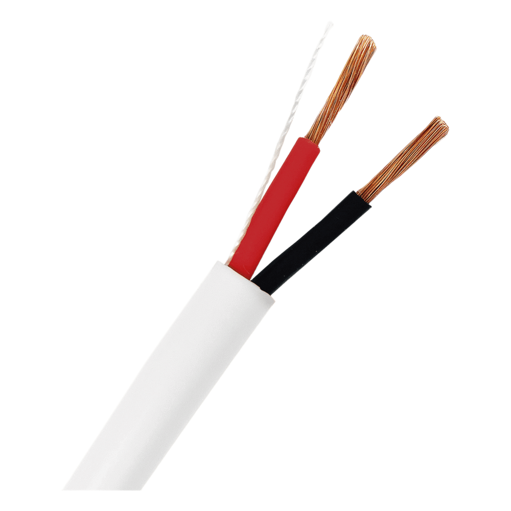 Bobina de 152 m (500 ft) 2X12 AWG, blanco