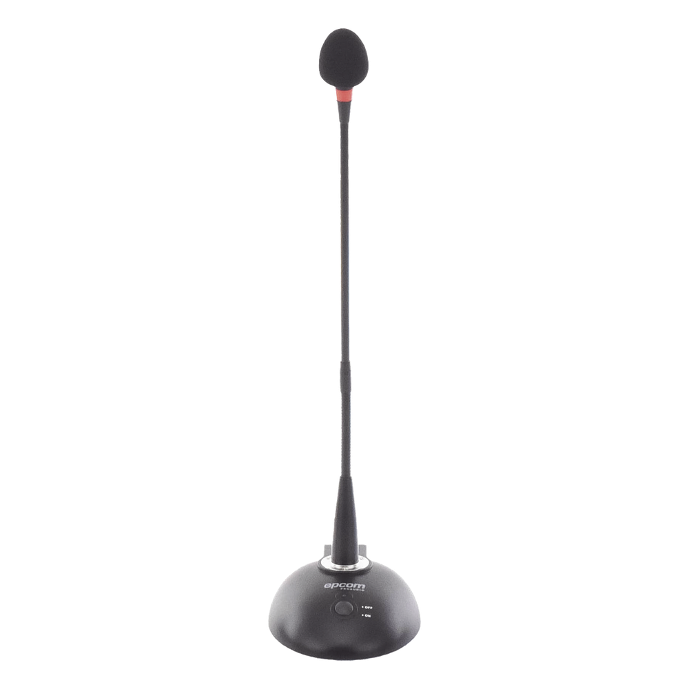 [EP-338] Micrófono | Cuello de Ganso con Base | Soporta Phantom | Salida Balanceada XLR