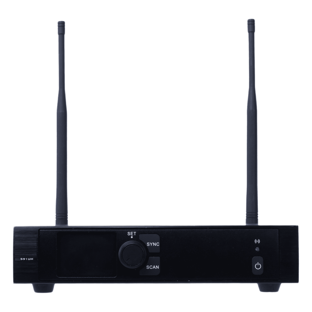 [EP-591U] Receptor Inalámbrico Un Canal EP-591U | Transmisión Digital U-Band 540-690 MHz | Modulación PI / 4-DQPSK | Pantalla TFT-LCD 2.2" | Salida Balanceada y Desbalanceada | Encripción de Audio | Escaneo de Frecuencia