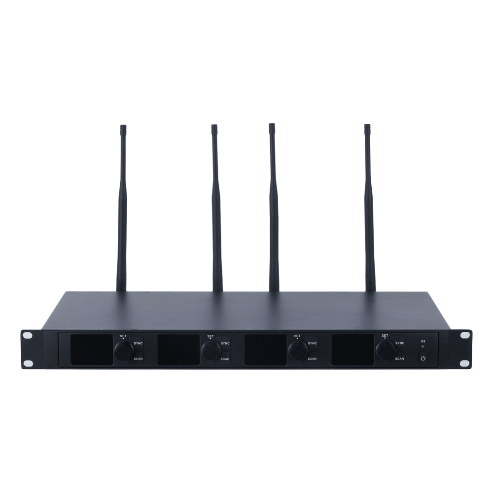[EP-594U] Receptor Micrófono Inalámbrico Digital UHF | Transmisión Digital U-Band pi / 4-DQPSK | Distancia 80 mts | Encriptación de Audio | 2197 Ecualizaciones | 15625 Efectos de Reverberación | Pantalla LCD