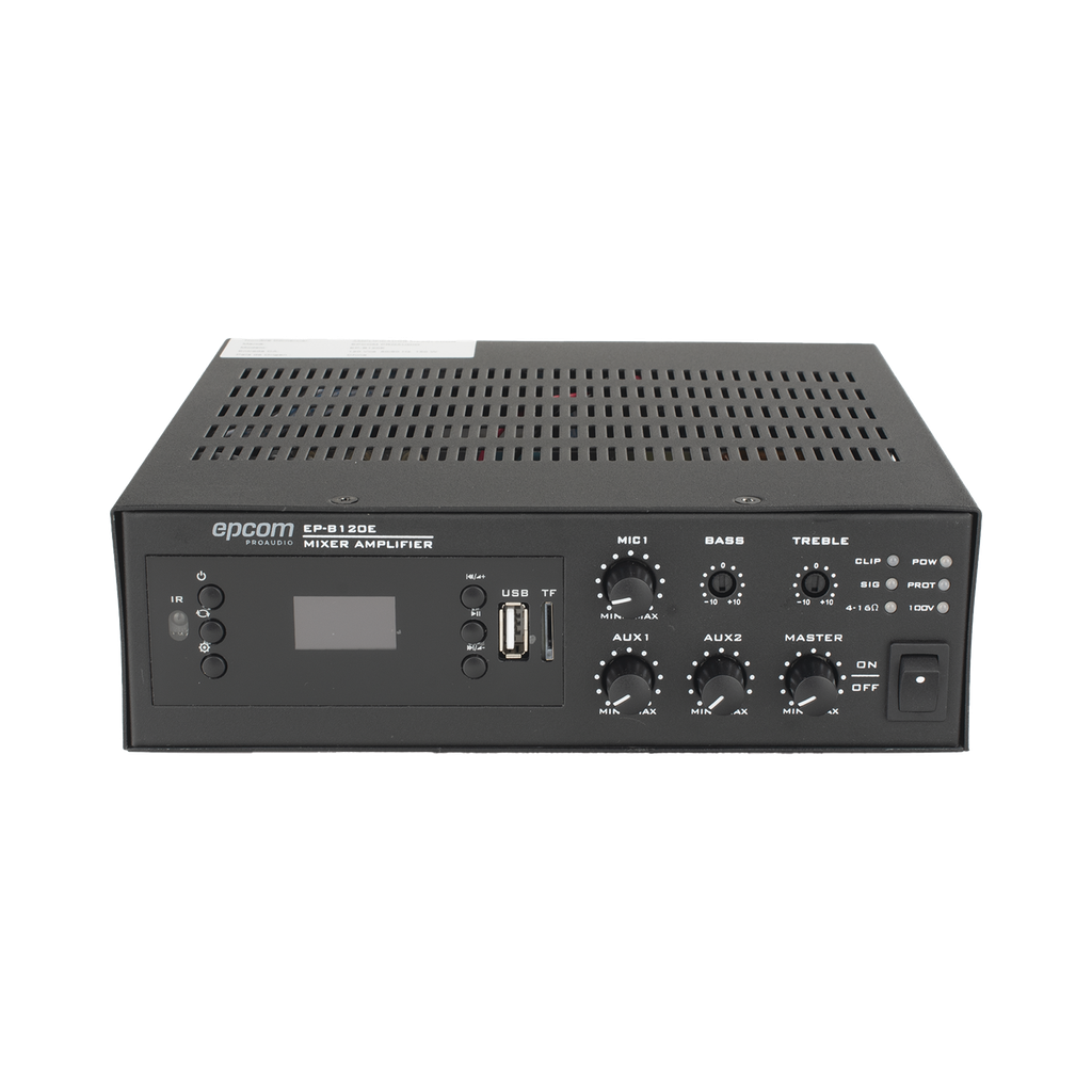 Amplificador de audio 120 W, Bluetooth