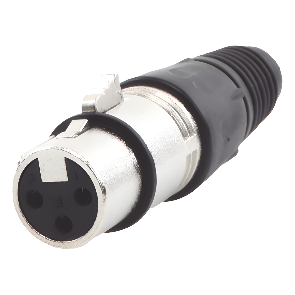 Conector XLR 3 Pines Hembra
