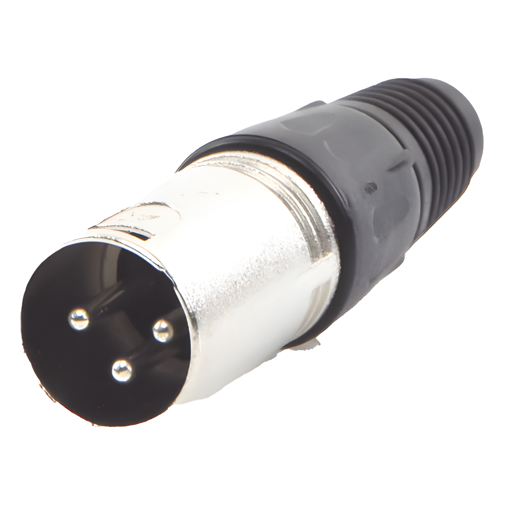 Conector XLR 3 Pines Macho