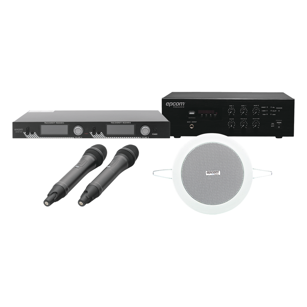 [EPCONFERKIT] KIT IDEAL PARA SALAS DE CONFERENCIAS 1 SFB120 + 1 SF521UH + 4 SF104GD
