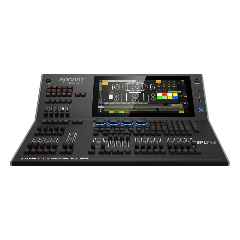 [EPLT4S] CONSOLA TOUCH SCREEN PANTALLA 15.6" | DMX 6144CH PARA LIGTHING