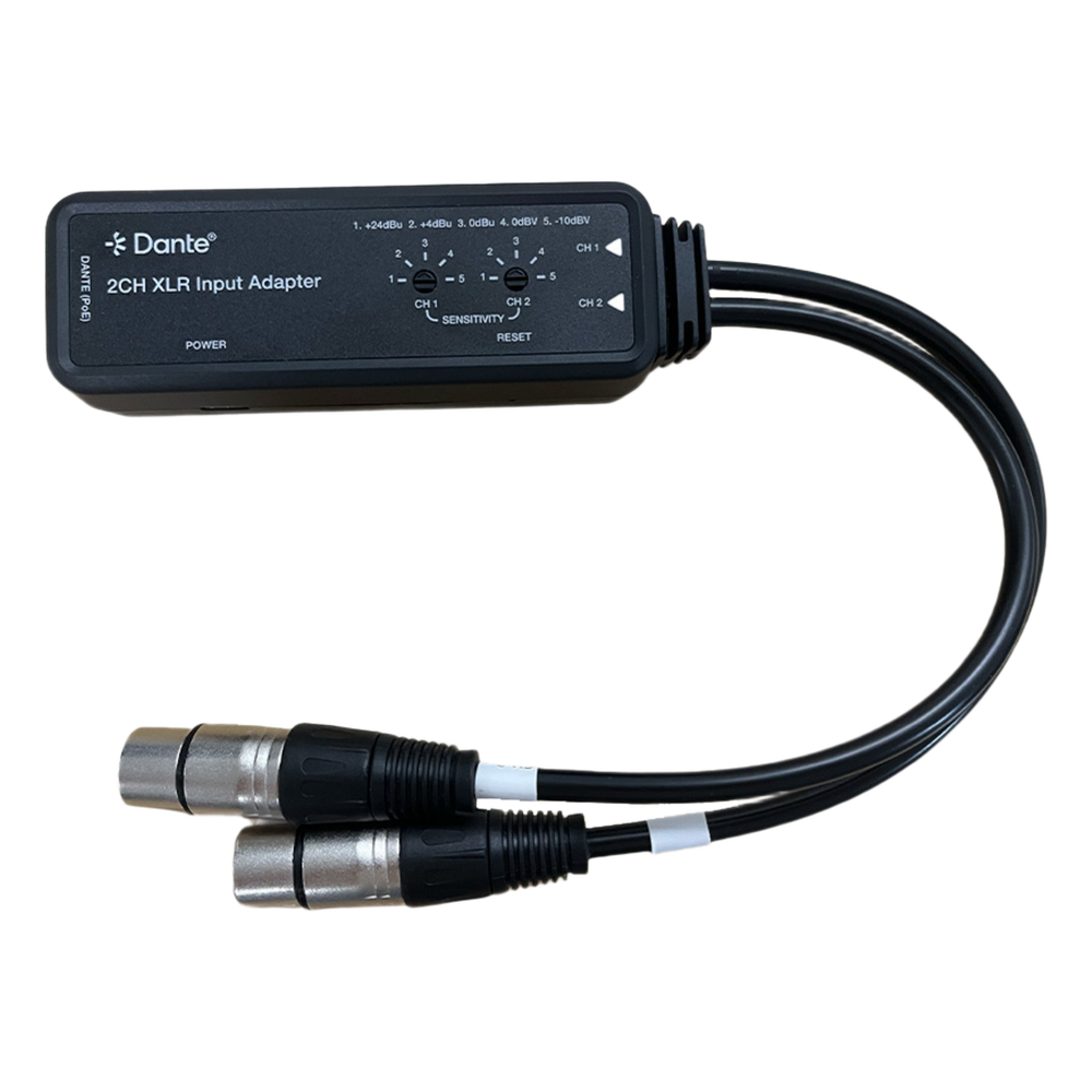 Extensor de Audio Dante® 2 canales