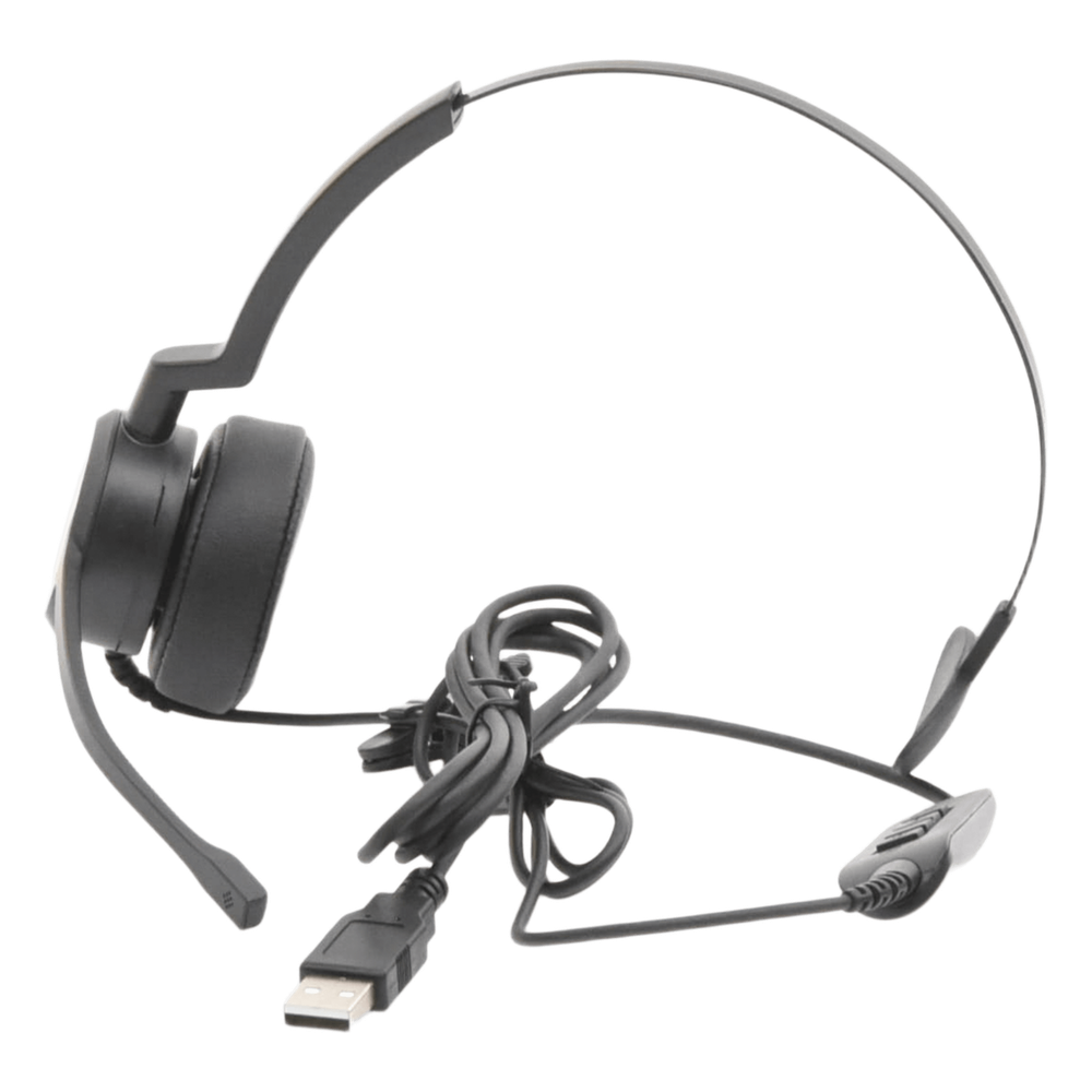 Audífonos USB de Diadema MONO con Audio HD
