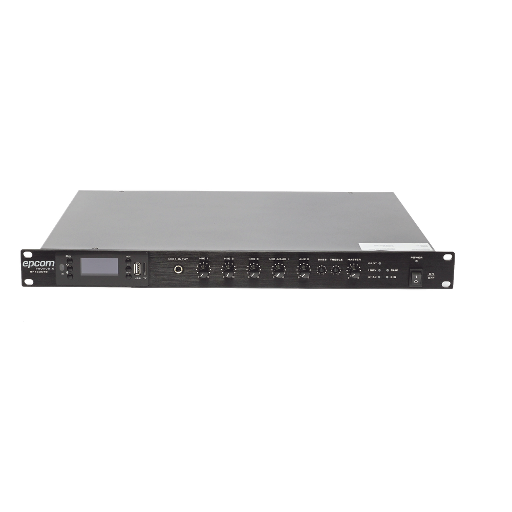 Amplificador de audio 120 W, Bluetooth