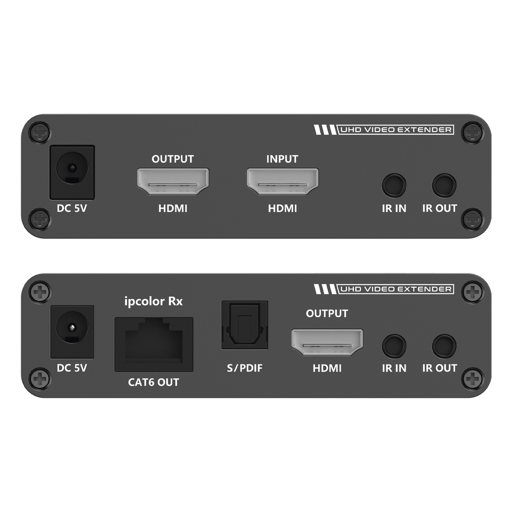 Kit Extensor HDMI hasta 700 m con Conexión en Cascada 4K