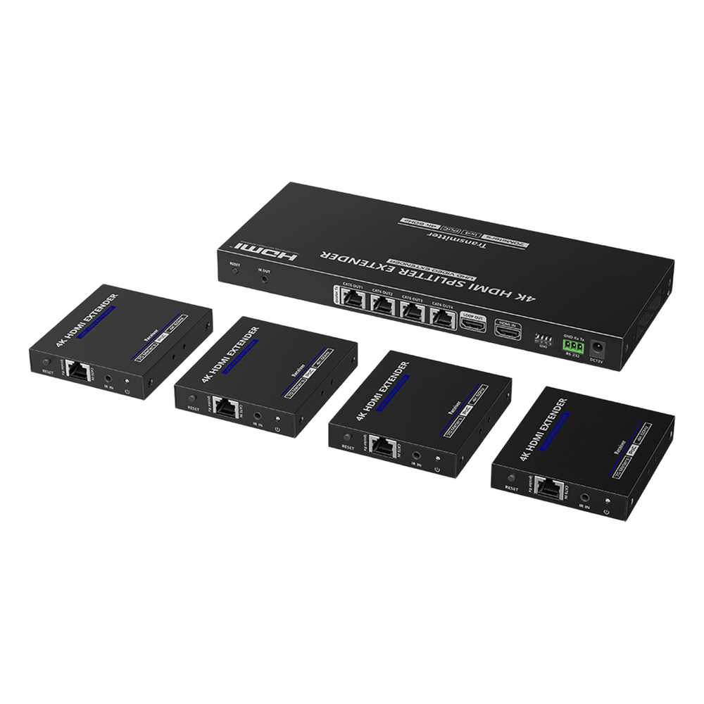 Kit Divisor y Extensor HDMI Cat6