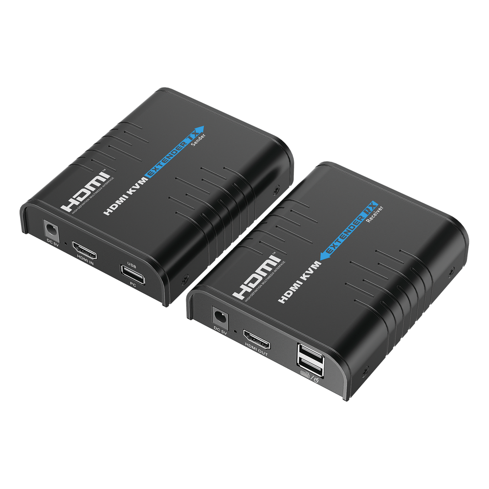 [TT373KVM4.0] Kit extensor KVM (HDMI y USB) hasta 120 m 1080P
