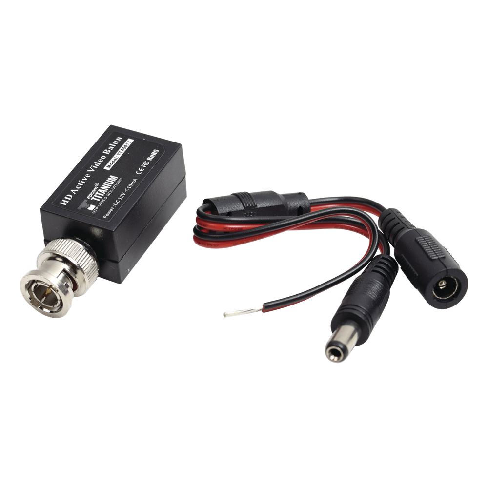 (TRANSCEPTOR) TRANSMISOR DE VIDEO ACTIVO DE LARGO ALCANCE / 400 Metros con RECEPTOR ACTIVO TT4501R / Resolución 2 MP / Compatible con cámaras HD-TVI / CVI / AHD / CVBS / Protección Interconstruida contra sobretensión