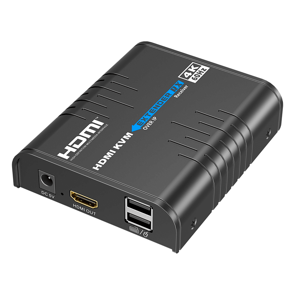 Extensor KVM HDMI 4K a 60 Hz 120 m, 18Gbps