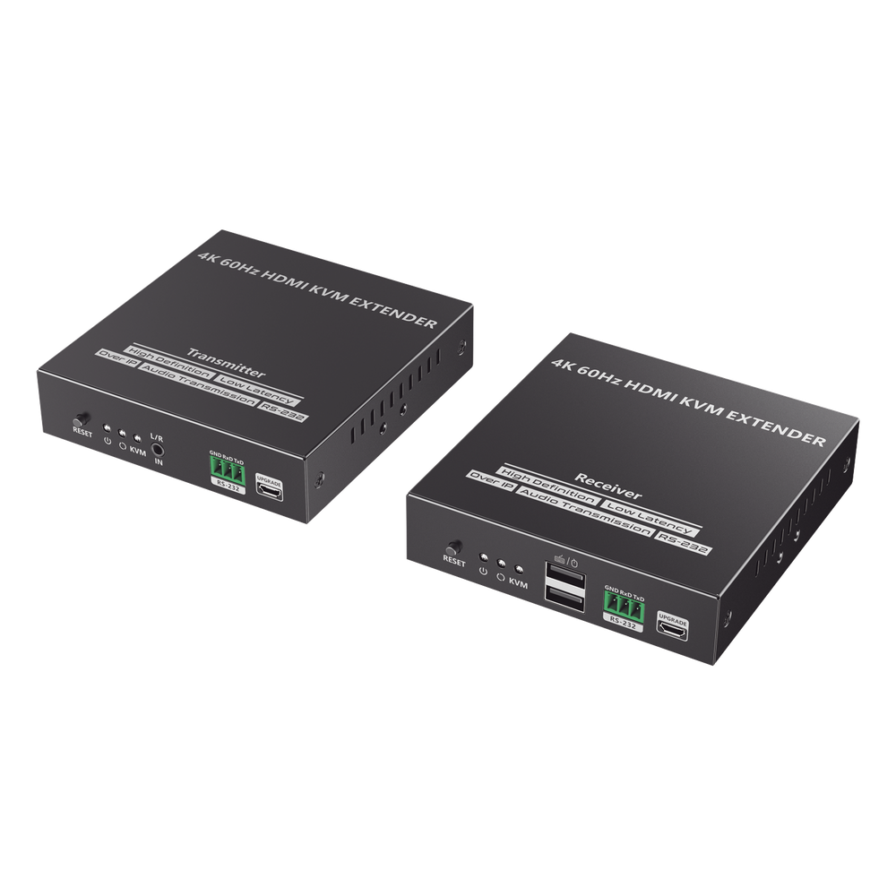 Kit Extensor KVM (HDMI y USB) hasta 120 m 4K
