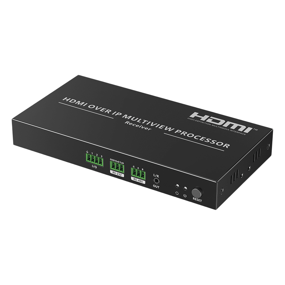 [TTRXMULTIVIEWER] Receptor 4K60Hz sobre IP con multivisor