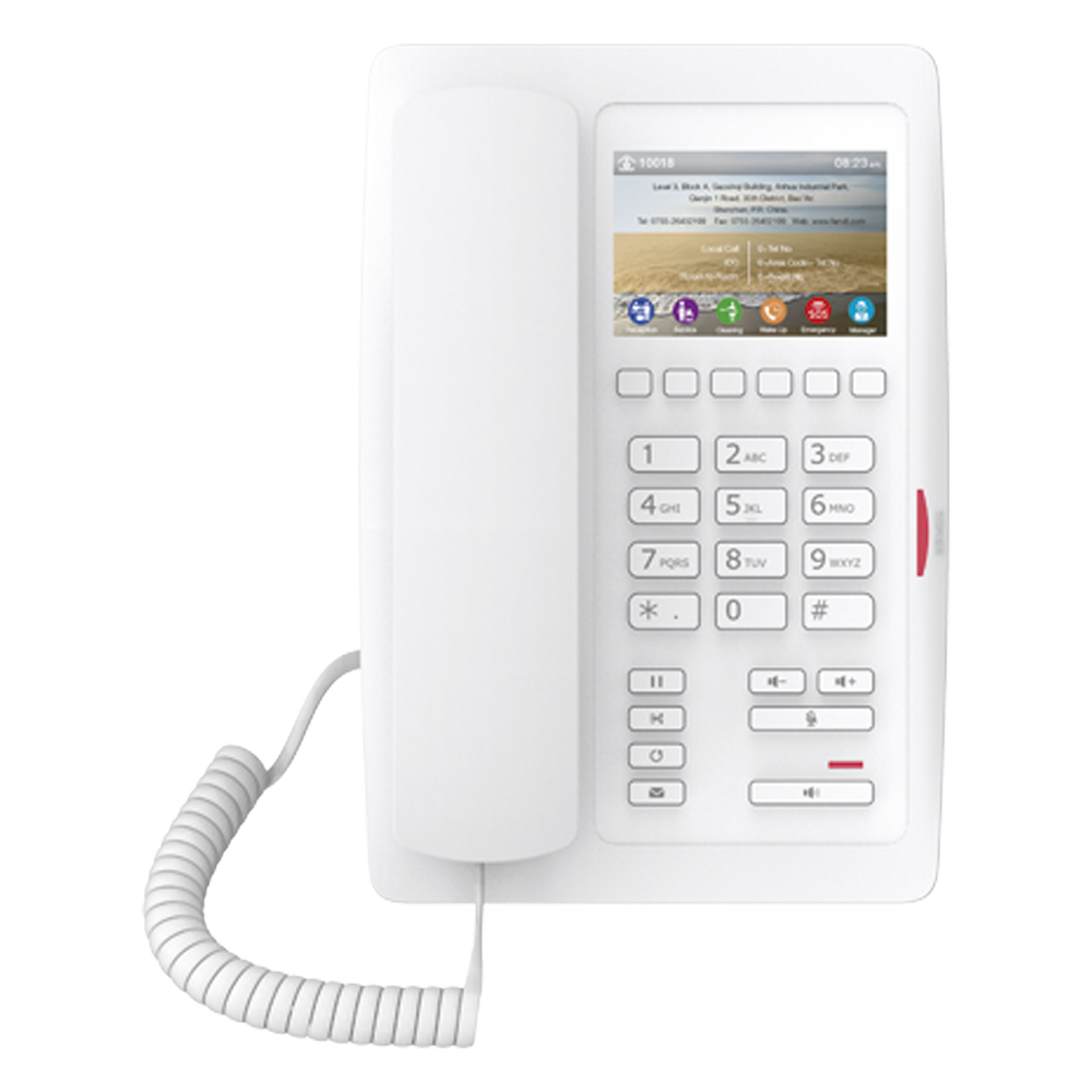 [H5W] Teléfono para Hotelería PoE, 3.5"