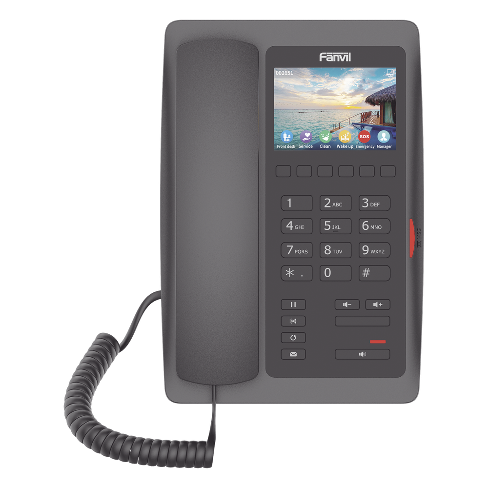 [H5WB] Teléfono IP PoE, Wi-Fi, 3.5"