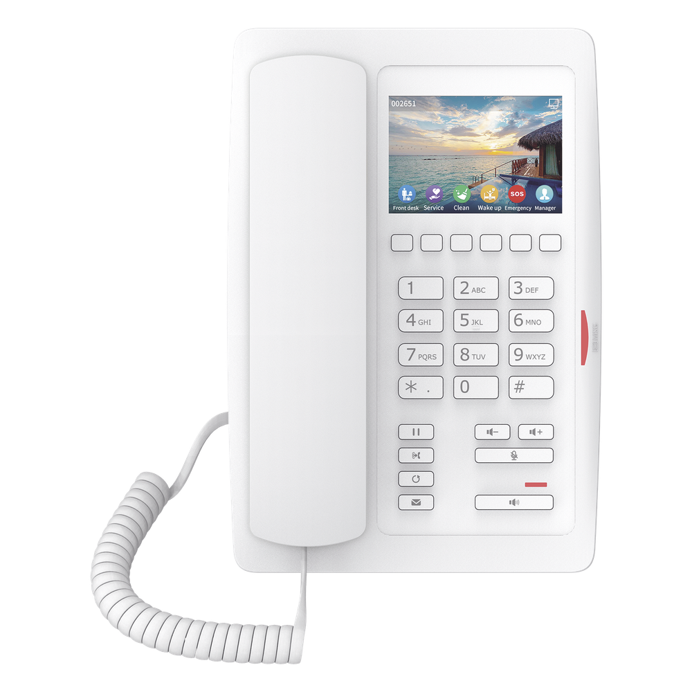 Teléfono IP PoE, Wi-Fi, 3.5"