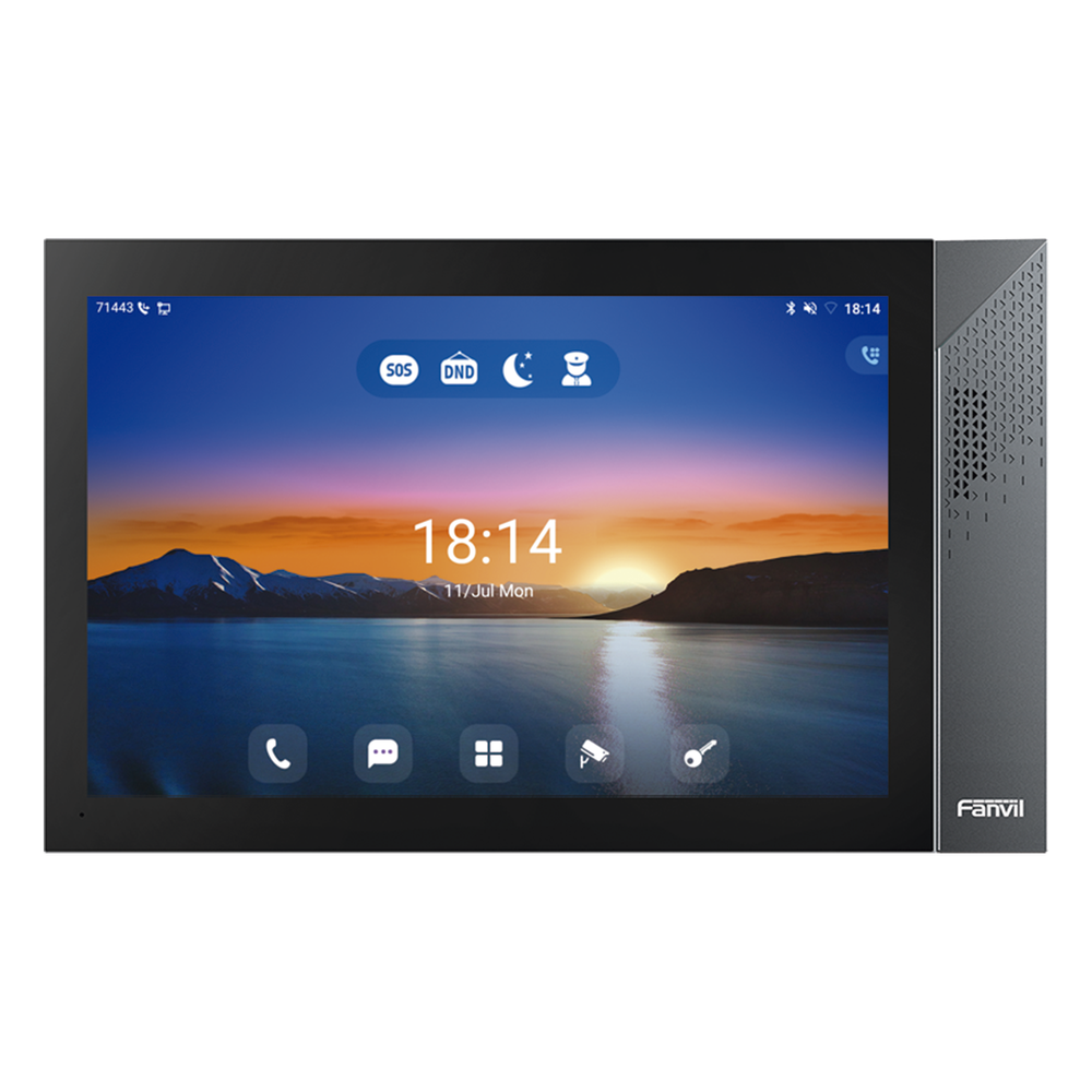 Monitor de videoportero 10.1", Wi-Fi, PoE
