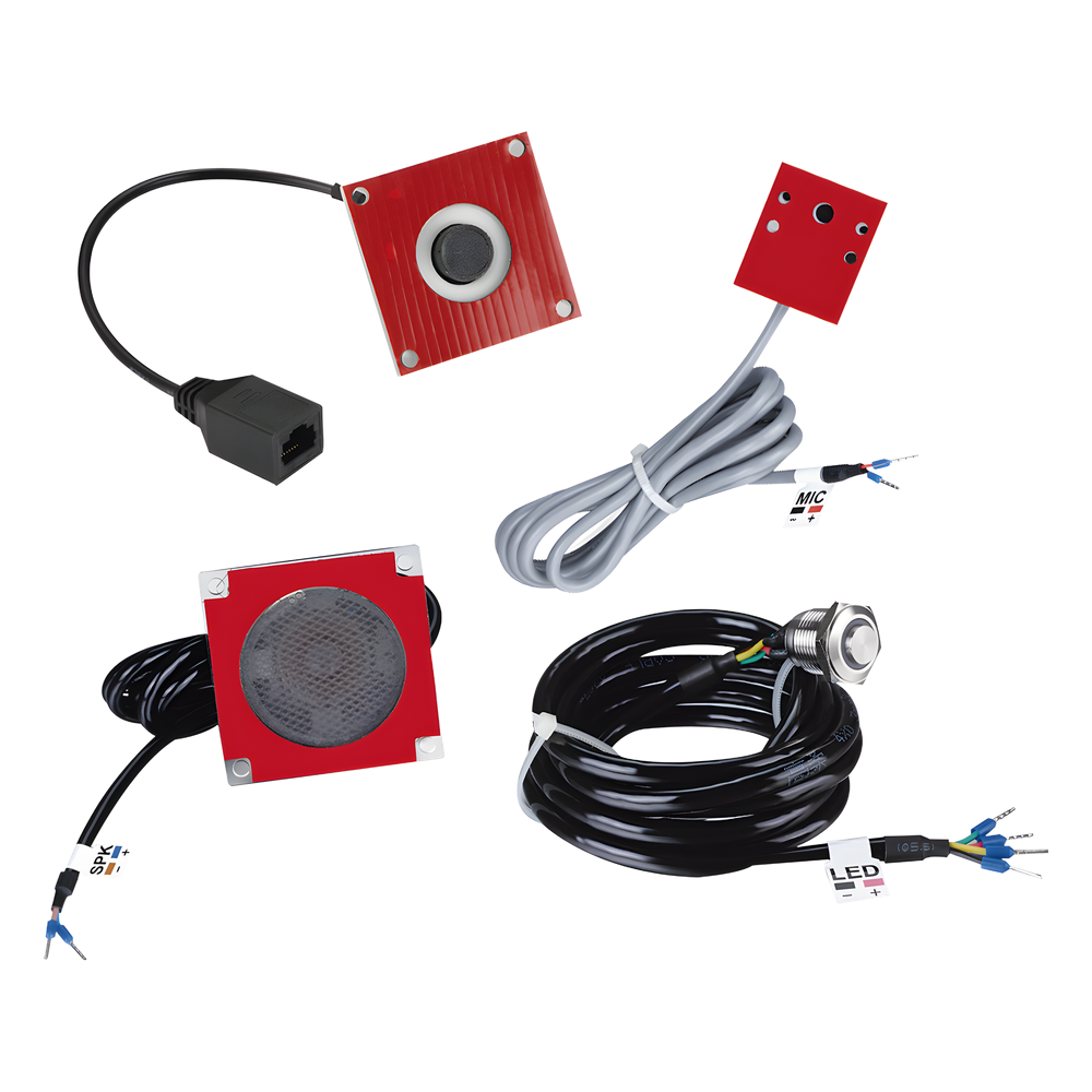Kit de videovigilancia con micrófono