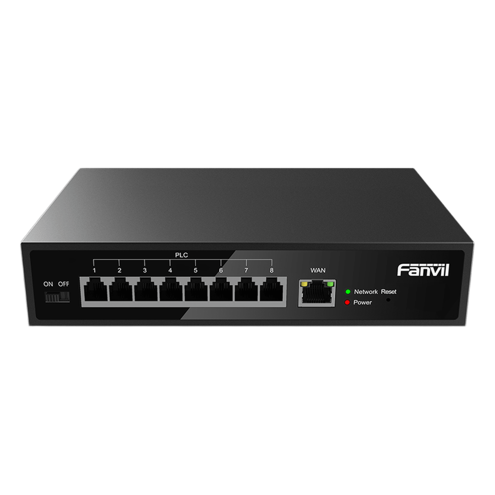 Switch 8 puertos, PoE, 2 W