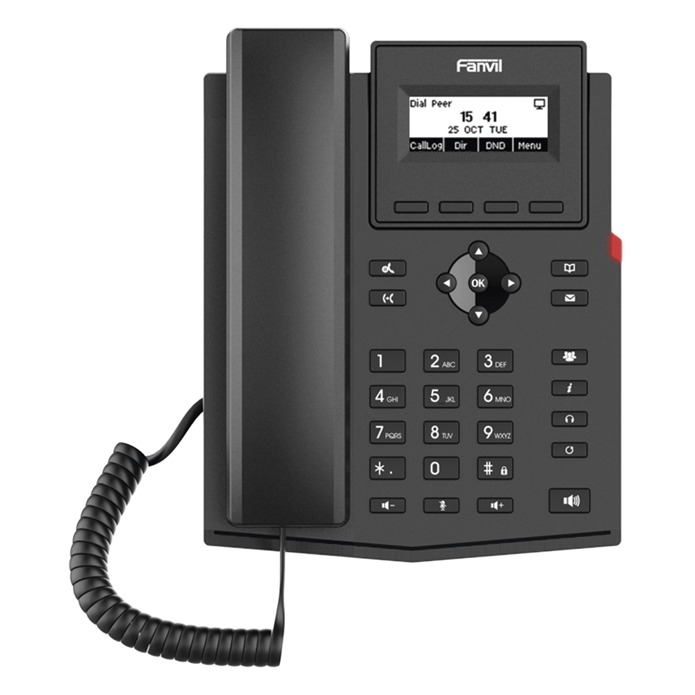 [X301G] Teléfono IP 2 Líneas, PoE, 2.3"