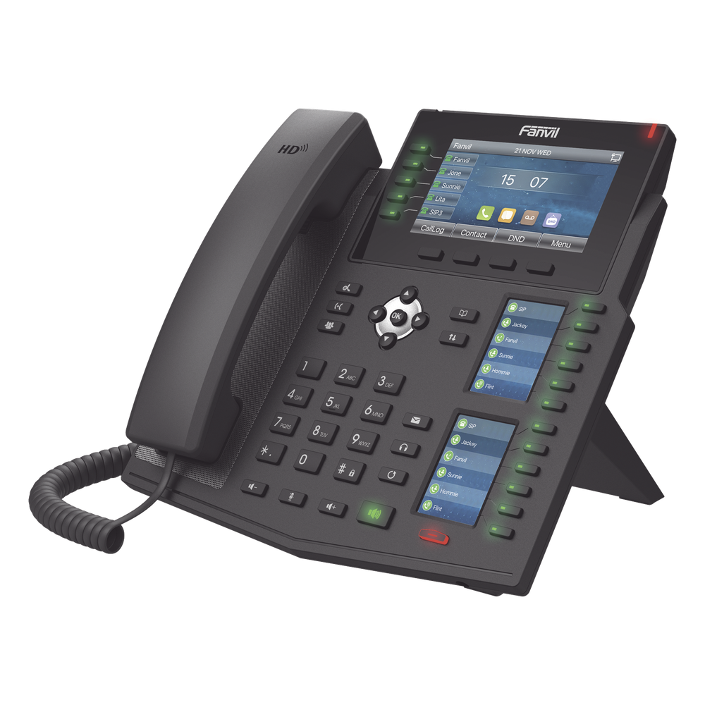Teléfono IP 20 lineas, PoE