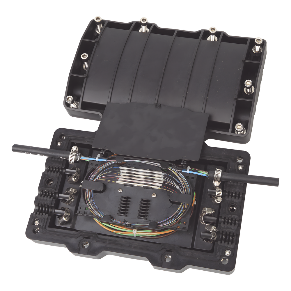 Caja de Distribución de Fibra Óptica Horizontal IP68, exterior