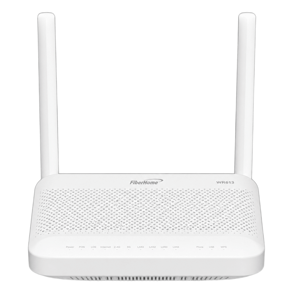 [HG6142HT] ONU GPON Wi-Fi 7 BE3600 (2.4 / 5 GHz), Compatible con OLT de Terceros, 1 Puerto 2.5GE + 3 Puertos GE, 1 POTS, 1 USB 2.0