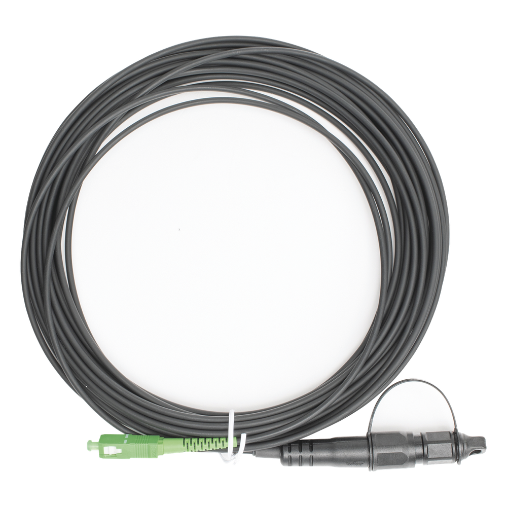[OFC-S1-BK-SA-H1A-30-10-2601] Jumper de fibra óptica 10 m, negro