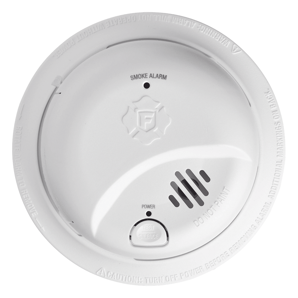 [1046832] Detector de Humo Autónomo, No Requiere Panel, Con Botón para Silenciar, Sensor por Ionización