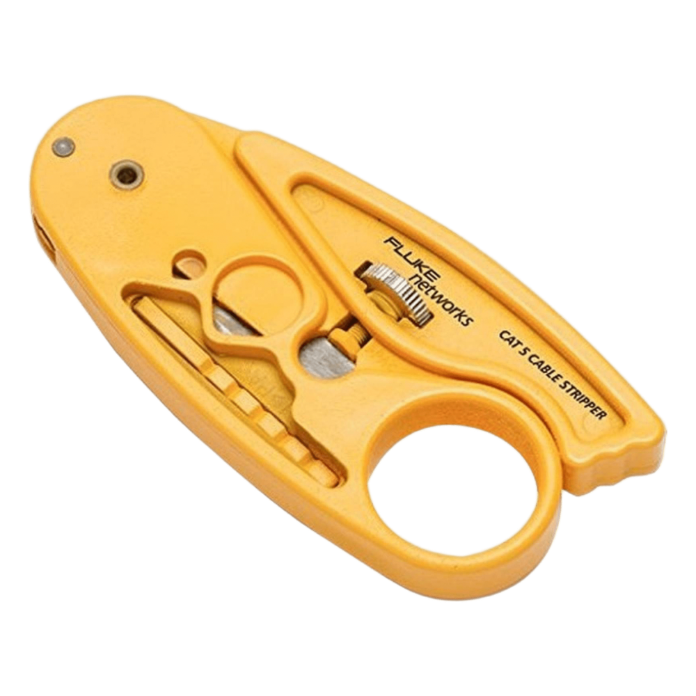 Cortador y Desforrador Ajustable para Cables Redondos, de Teléfono y Datos UTP / STP y Otros Cables Flexibles