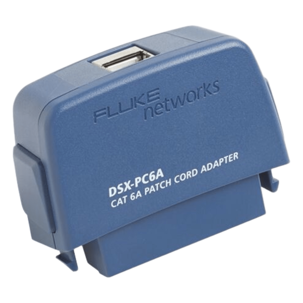 Adaptador DSX para Comprobar Enlaces con Conexión Modular Cat6A