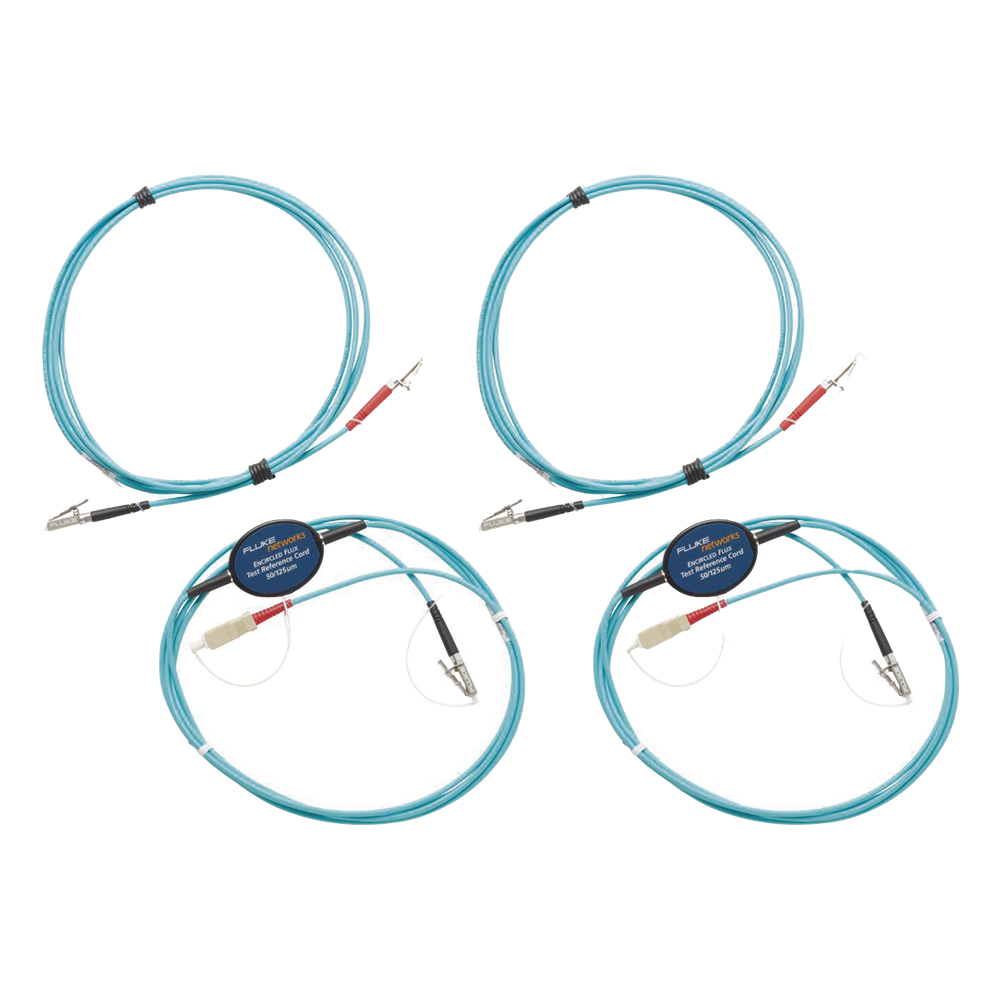 [MRC-50EFC-SCLCKITM] Kit de Cables de Referencia de Comprobación Multimodo CertiFiber Pro, Para Fibras con Conectores LC de 50µm (2 SC / LC Metálico, 2 LC / LC Metálico), de 2 Metros (6.56 Pies)