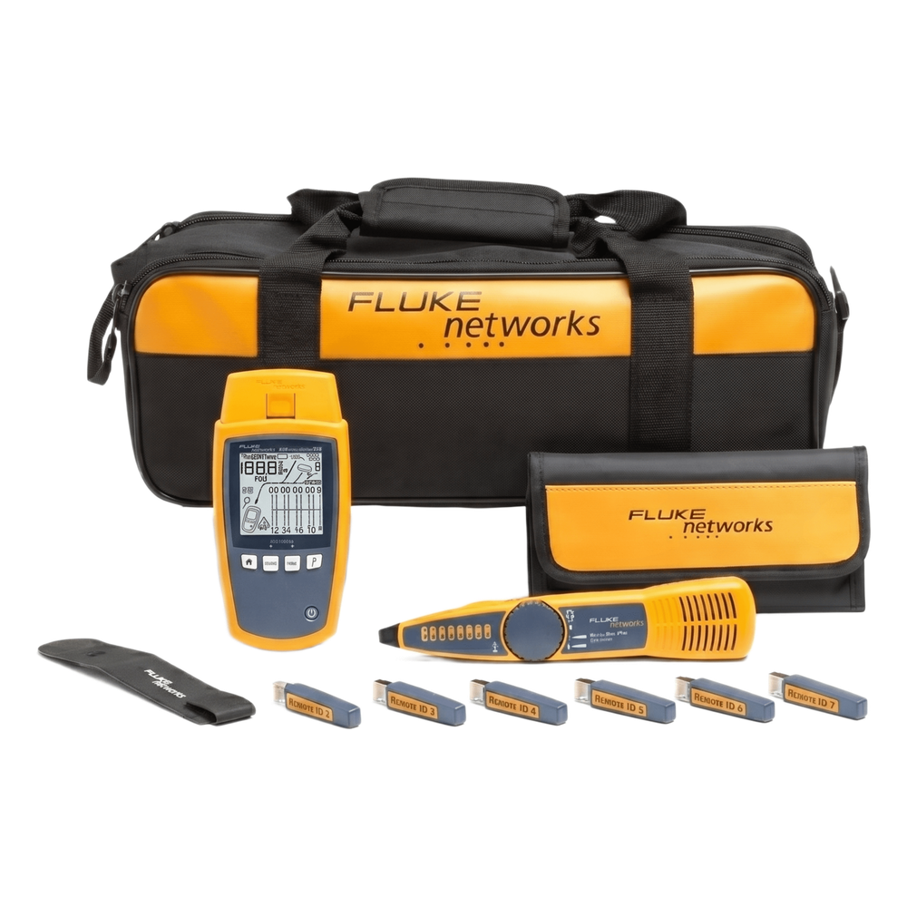 Kit Profesional de Verificador de Red MicroScanner PoE