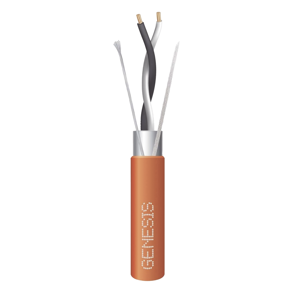 Carrete de 305 m (1000 Pies) 2X18 AWG, naranja