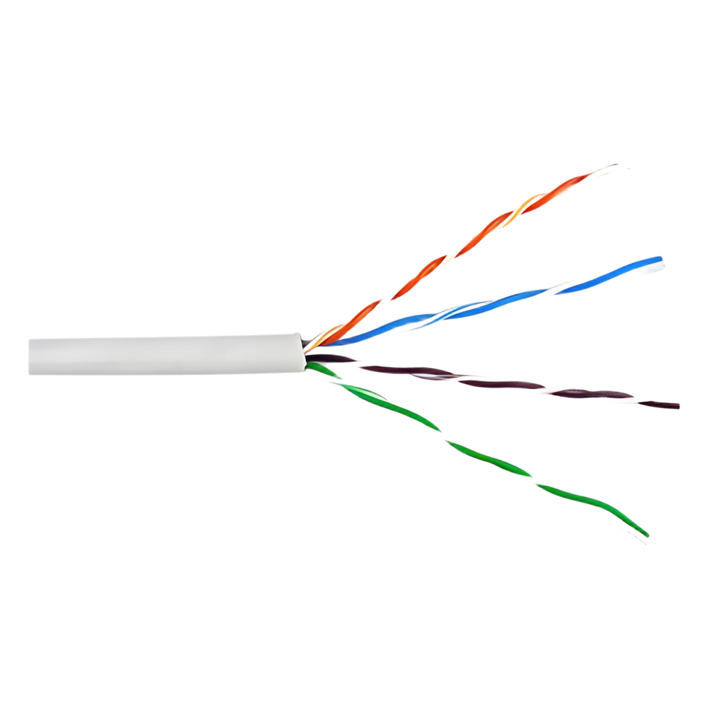 Bobina de cable Cat6 305 m, UTP, blanco