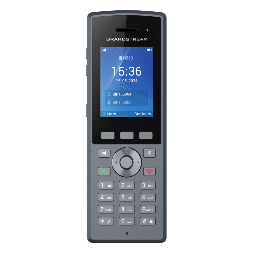 Teléfono inalámbrico DECT HD Reforzado 20 Cuentas SIP, 2.4"