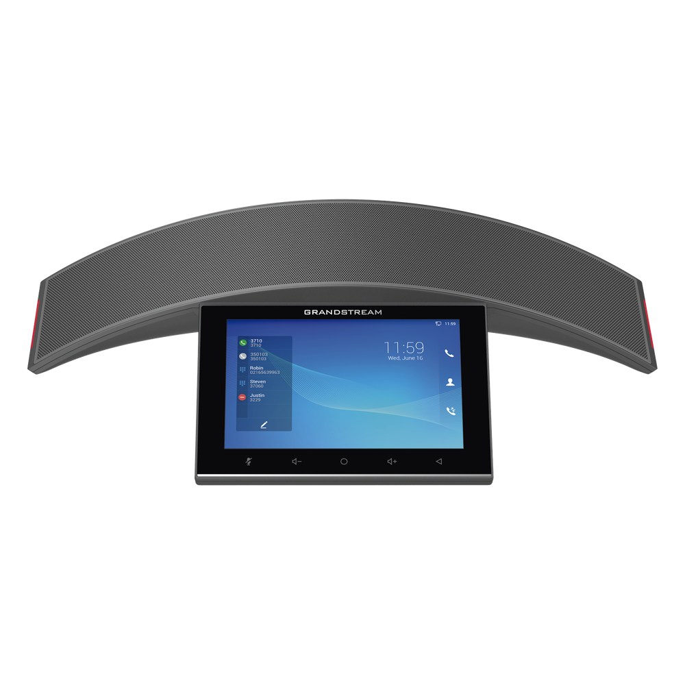 Teléfono IP 12 líneas, PoE, Wi-Fi, Bluetooth, 8"