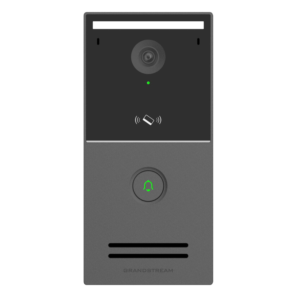 Videoportero IP Inteligente GDS3727 / Wi-Fi 6 de doble banda / 2K Ultra HD 4MP / IA ISP con Análisis de Comportamiento / 127° Campo de Visión / Múltiples Métodos de Apertura (PIN, IC / ID, NFC, BLE, QR) / IP66 IK07 (Plá