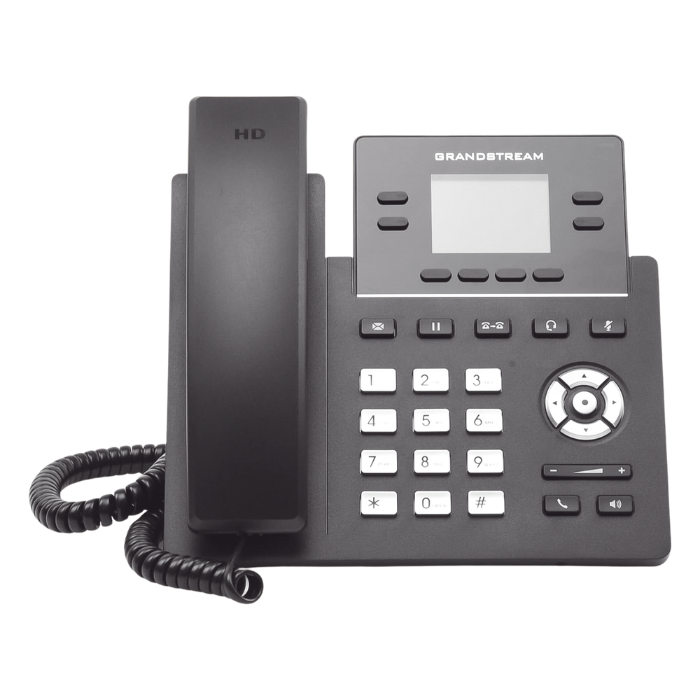 Teléfono IP 4 líneas, PoE, 2.4"