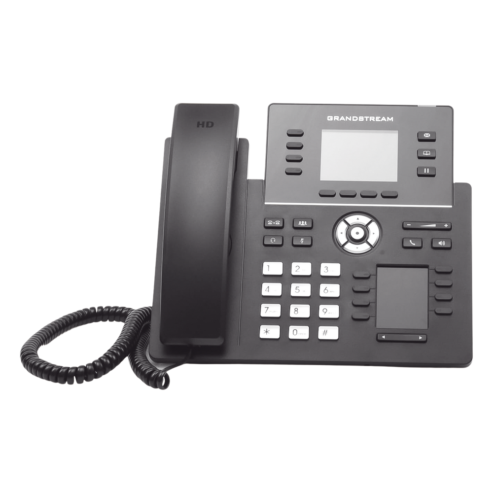 Teléfono IP 4 líneas, PoE, Wi-Fi, Bluetooth, 2.8"