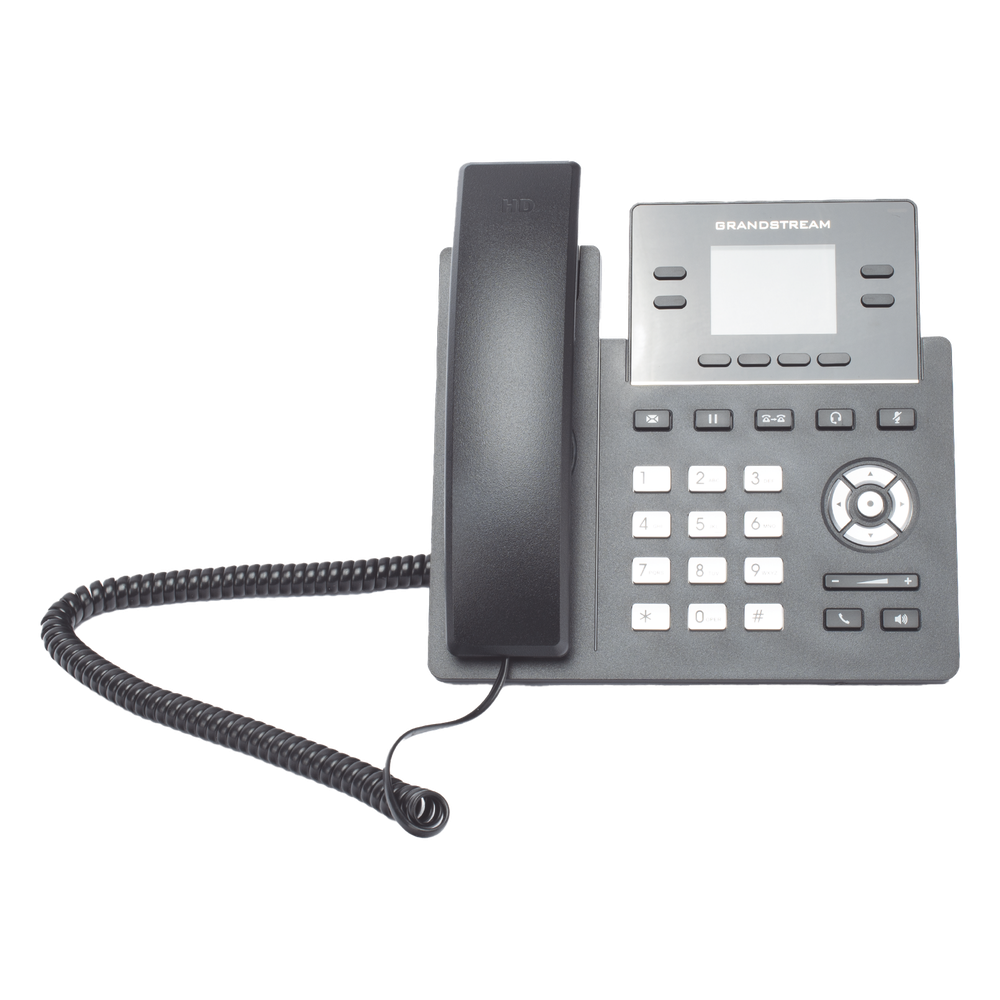 Teléfono IP 4 líneas, PoE, 2.4"