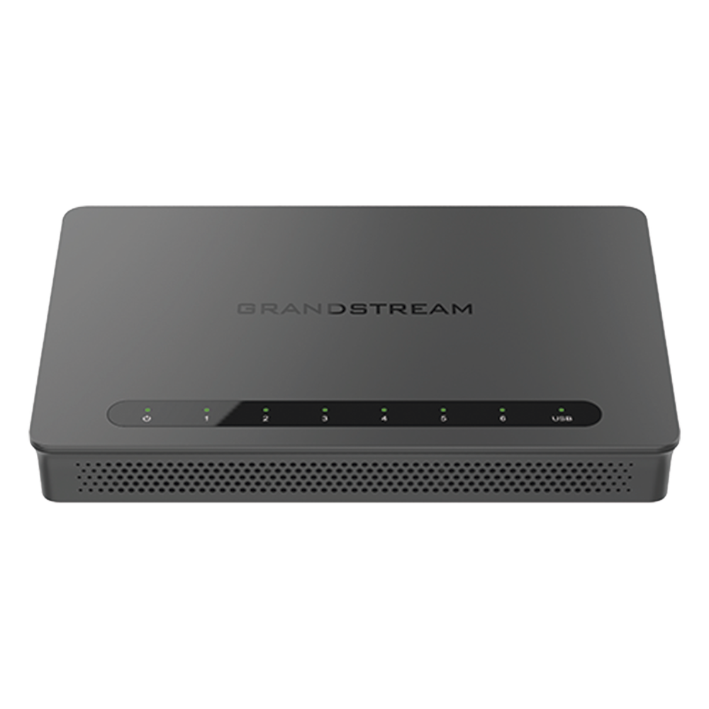 Router Gigabit VPN / Balanceador de cargas / 30,000 sesiones NAT / 6 puertos 10 / 100 / 1000 Mbps (WAN / LAN) / Compatible con GWN Cloud