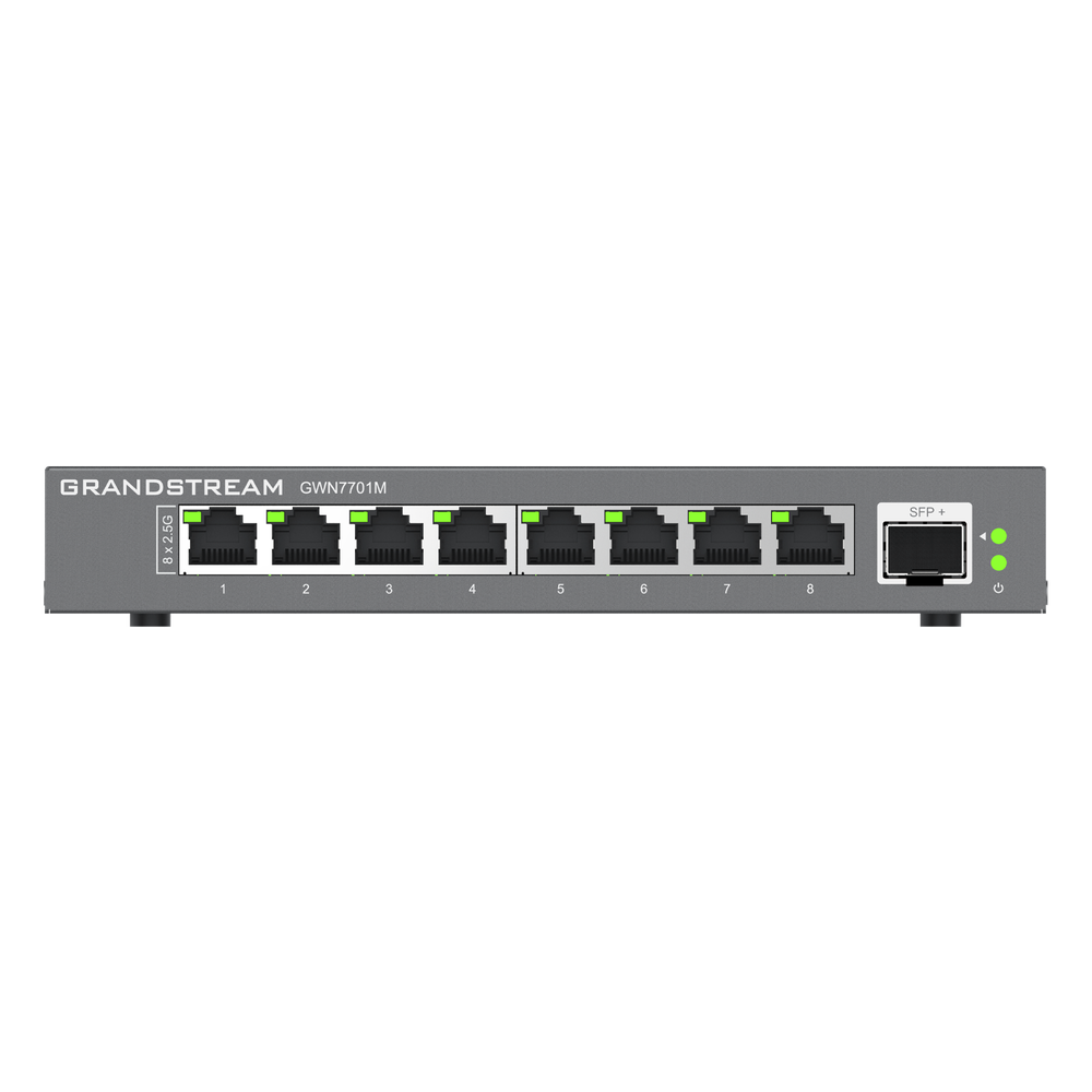 Switches de red Multi-Gigabit de 2.5G No Administrable 8 puertos