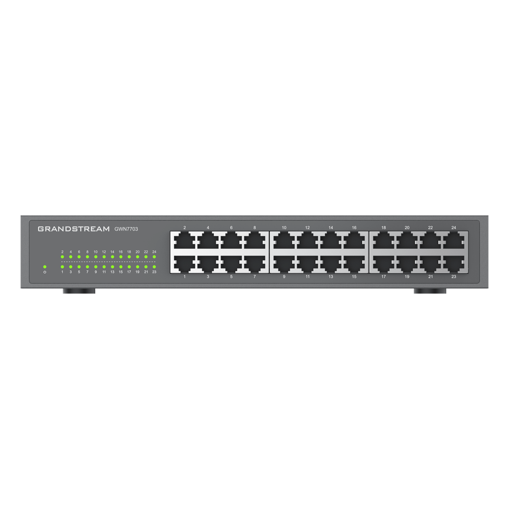 Switch Gigabit No Administrable / 24 Puertos 10 / 100 / 1000 MBPS