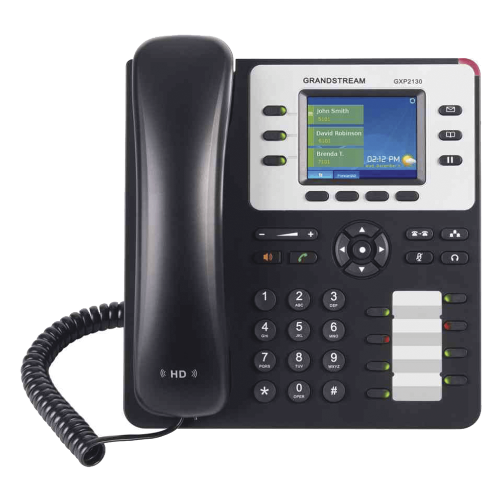 Teléfono IP 3 Líneas, PoE