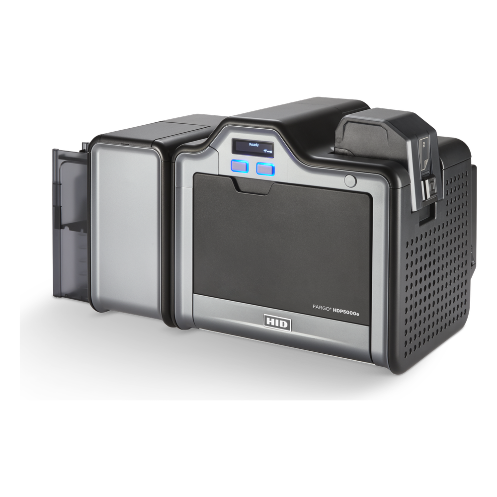 [096305] KIT de Impresora de Tarjetas FARGO HDP5000e / Doble cara + Ribon YMCK + Film de impresión + Asure ID Express